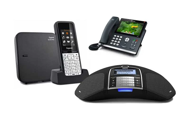 GROSSE AUSWAHL AN IP-TELEFONEN UND SOFTPHONES